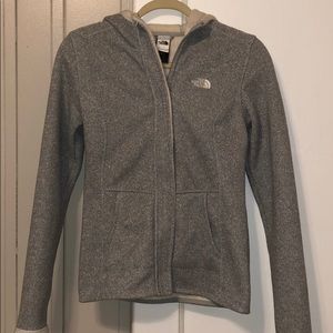 NorthFace fleece lined hoodie